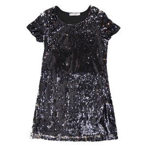 MINKPINK Women's Black Sequin Dress
